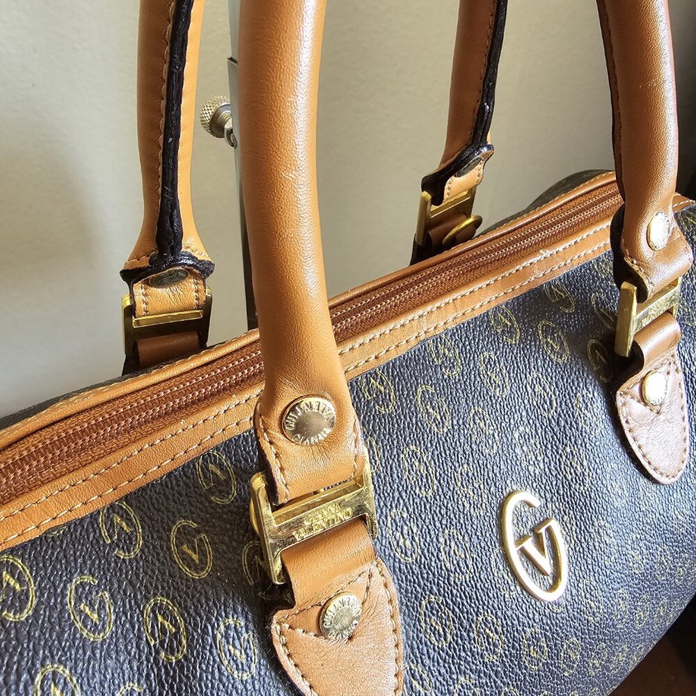 NWOT Gianni Valentino ~ Small Boston Handbag/Satchel ~ Made in Italy - Picture 5 of 9